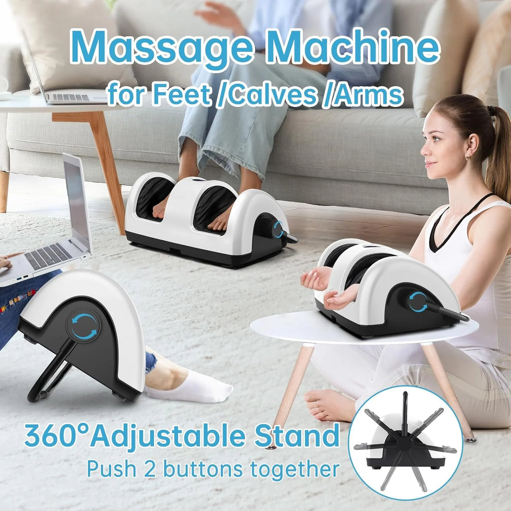 TISSCARE Shiatsu Foot, Leg And Calf Massager With Heat