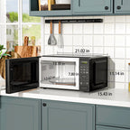 Mainstays Countertop Microwave Oven, 1.1 Cu Ft, 1000 Watts, Black - MS54100112162