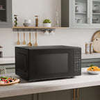 Mainstays Countertop Microwave Oven, Black, 2.2 cu ft - MS8436193153-01