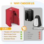 EAGLE PEAK Ultra Compact 4 ft x 4 ft Pop-Up Changing Room Canopy - Flex