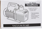 Robinair VacuMaster Economy 2-Stage Vacuum Pump, 8 CFM, Red/Silver - ROB15800 / 15800