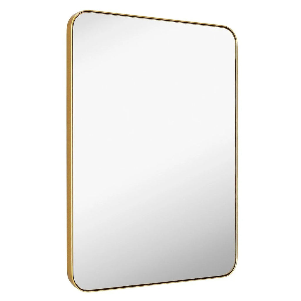 Metal Wall Mounted Decorative Mirror - Vertical Or Horizontal Hanging
