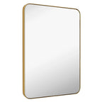 Metal Wall Mounted Decorative Mirror - Vertical Or Horizontal Hanging