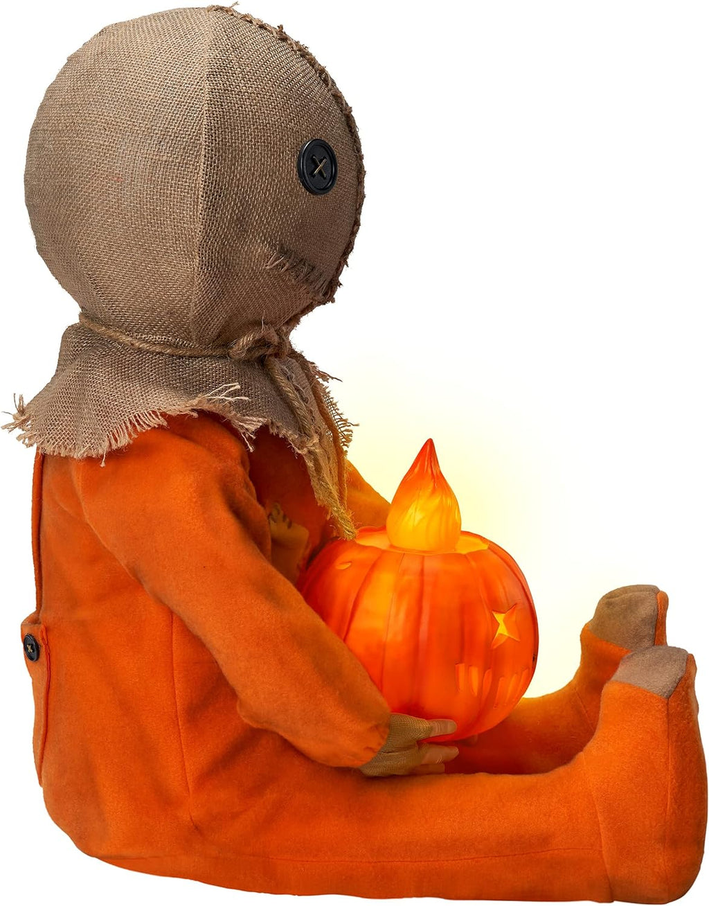 Spirit Halloween Trick 'r Treat Light-Up Sitting Sam Doll - B099GDYVQ1