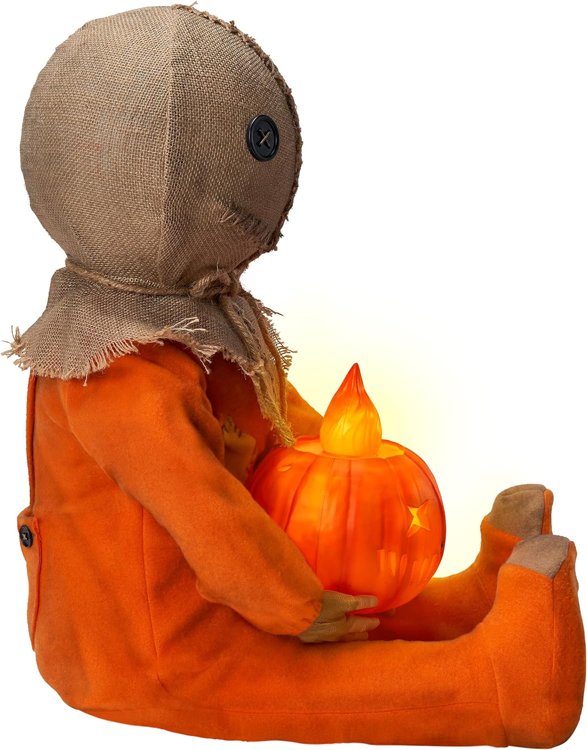 Spirit Halloween Trick 'r Treat Light-Up Sitting Sam Doll - B099GDYVQ1
