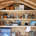 Windemere Wood Storage Shed 10 Ft x 12 Ft
