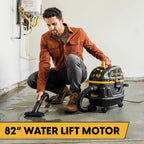 Vacmaster 5-Gallon 5.5 Peak HP Wet/Dry Vacuum With 9 Accessories