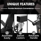 Rotating Engine Stand, 1,000 Lbs Capacity With Removable Oil Pan And Magnetic Tray - AT25002R