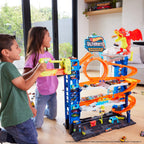 Hot Wheels City Ultimate Garage Playset With 2 Die-Cast Cars, Storage For 50+ Cars, Child Age 4-8