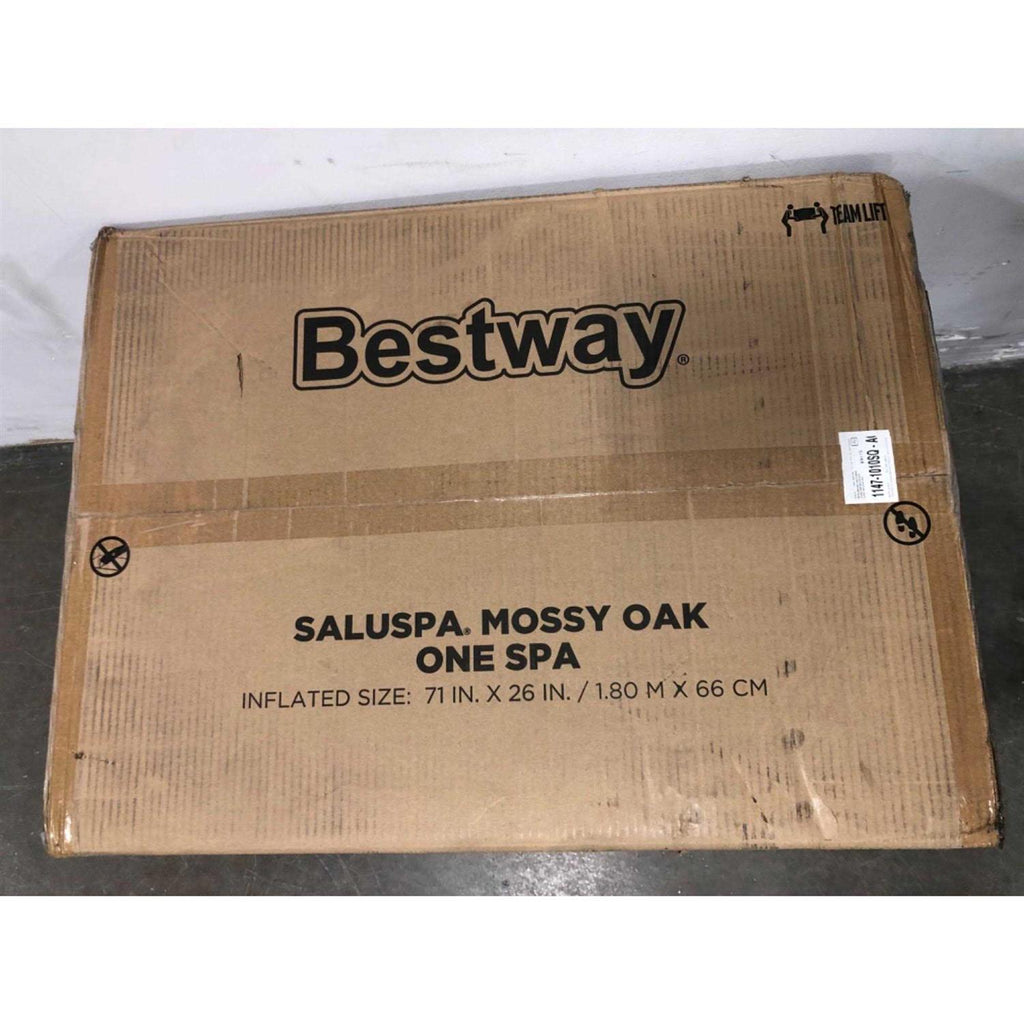 Saluspa Inflatable Hot Tub, Mossy Oak, 2-4 Person, 177 gal - Salsa
