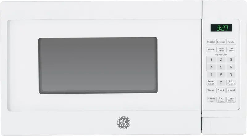 GE Countertop Microwave Oven, 0.7 Cu Ft, White - JEM3072DHWW