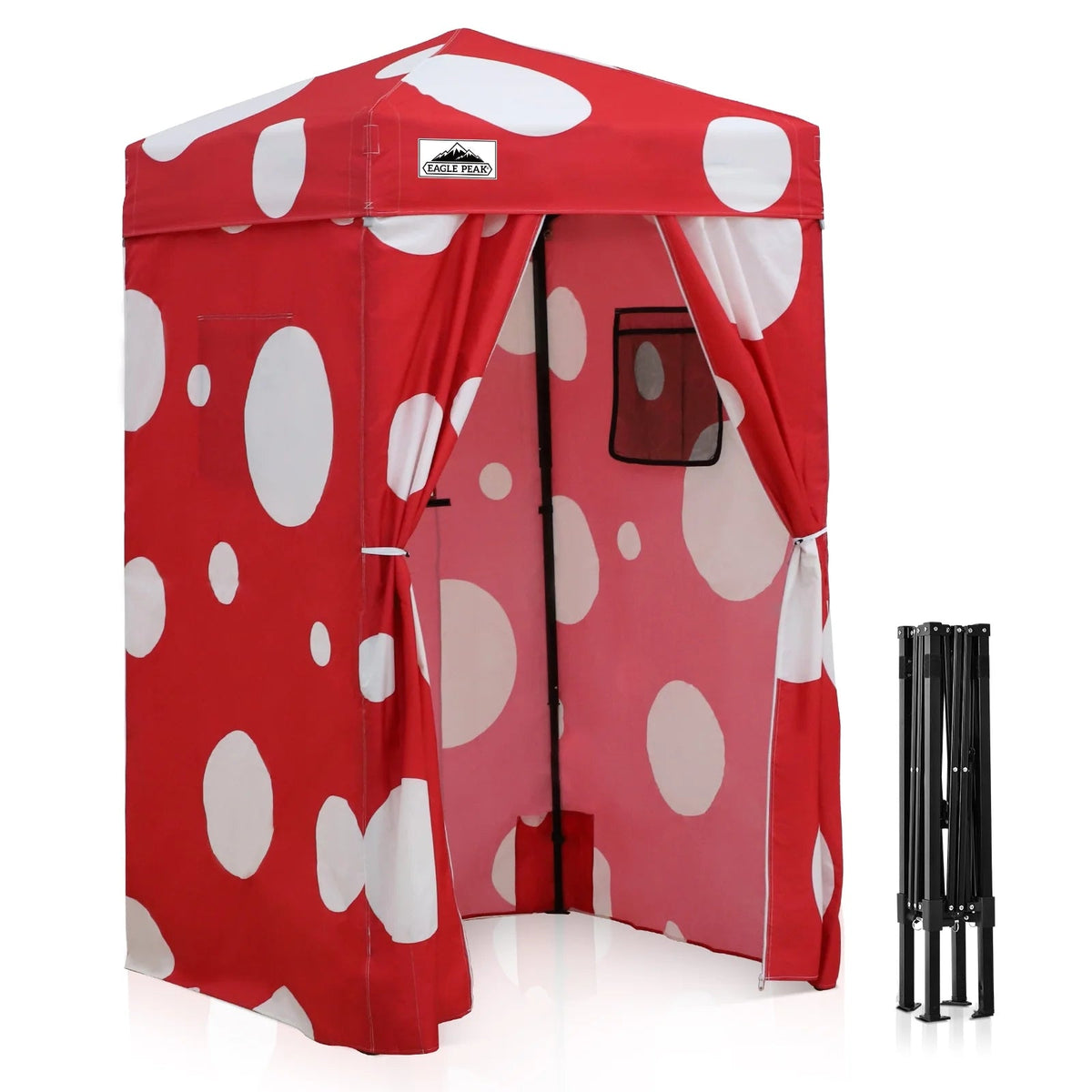 EAGLE PEAK Ultra Compact 4 ft x 4 ft Pop-Up Changing Room Canopy - Flex