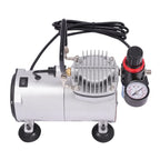 Airbrush Spray Booth Kit With LED Light, Filter Hose And Spray Guns For Model Painting