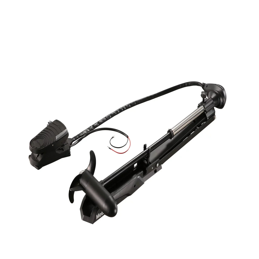 MotorGuide Freshwater Bow Mount Trolling Motor, Cable Steer, Foot-Control, 50-Inch Shaft, 55-Pound Peak Thrust - 940200100