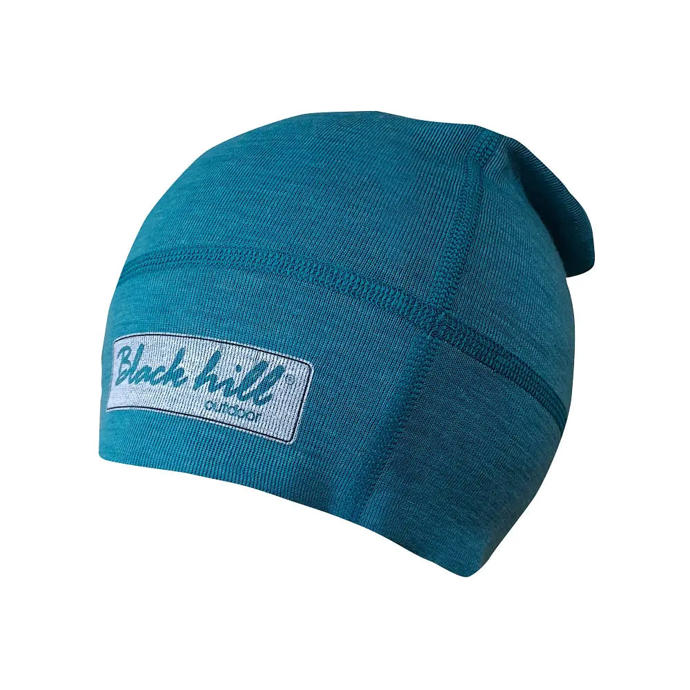 Merino Beanie Active Long180 - Turquoise