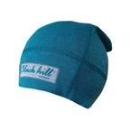Merino Beanie Active Long180 - Turquoise