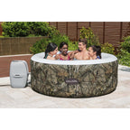 Saluspa Inflatable Hot Tub, Mossy Oak, 2-4 Person, 177 gal - Salsa