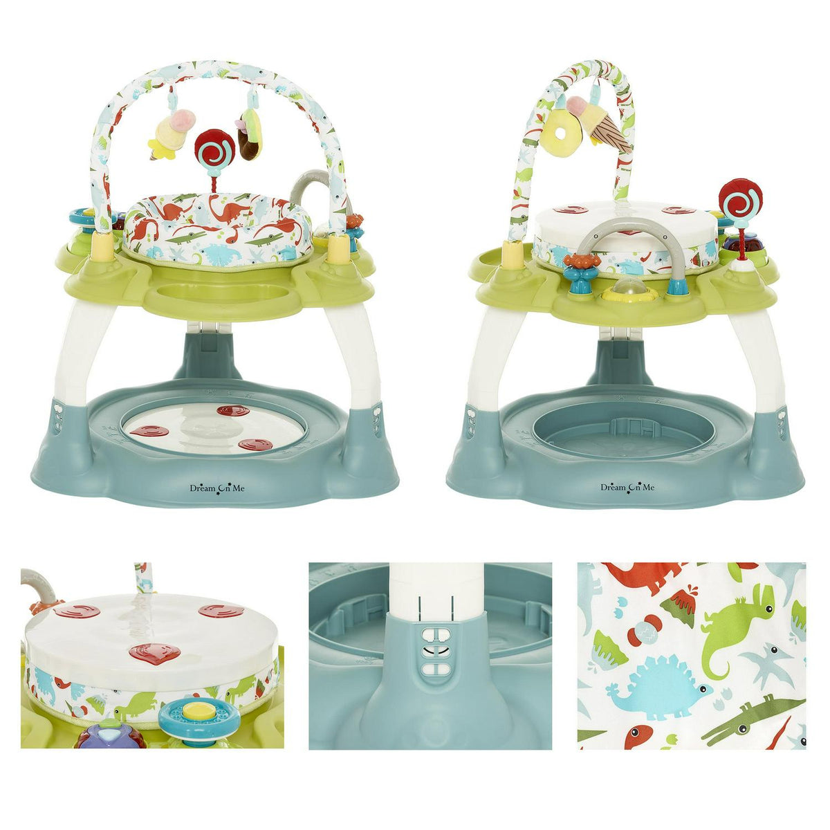 Dream On Me Carnival 3 In 1 Activity Center, Blue - 379-BG