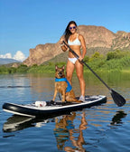 ROC Inflatable Stand-Up Paddle Board With Anti-Slip Comfortable Deck