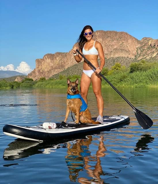 ROC Inflatable Stand-Up Paddle Board With Anti-Slip Comfortable Deck