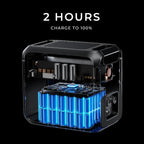 Bluetti Portable Power Station, 2048Wh 2200W LiFePO4 - AC200MAX