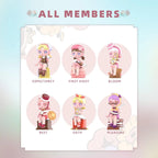 HAOHAINA Fashion Trendsetter Series Blind Box Action Figures, 12-Pack