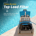 Dolphin Robotic Pool Vacuum Cleaner For Pools Up To 33 ft, Wall Climbing - Nautilus CC 99996113-US