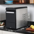 Gevi Countertop Self-Cleaning Nugget Ice Maker, 30 Lbs/24 Hours, 2.8L - V2.0