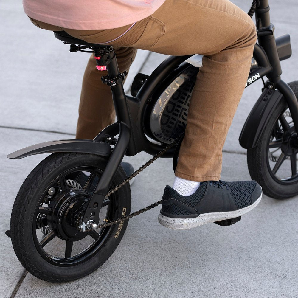 Electric Bike With 350-Watt Rear Wheel Motor