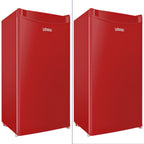 Upstreman 1.7 Cu Ft Single-Door Mini Fridge With Freezer, Black - FR17