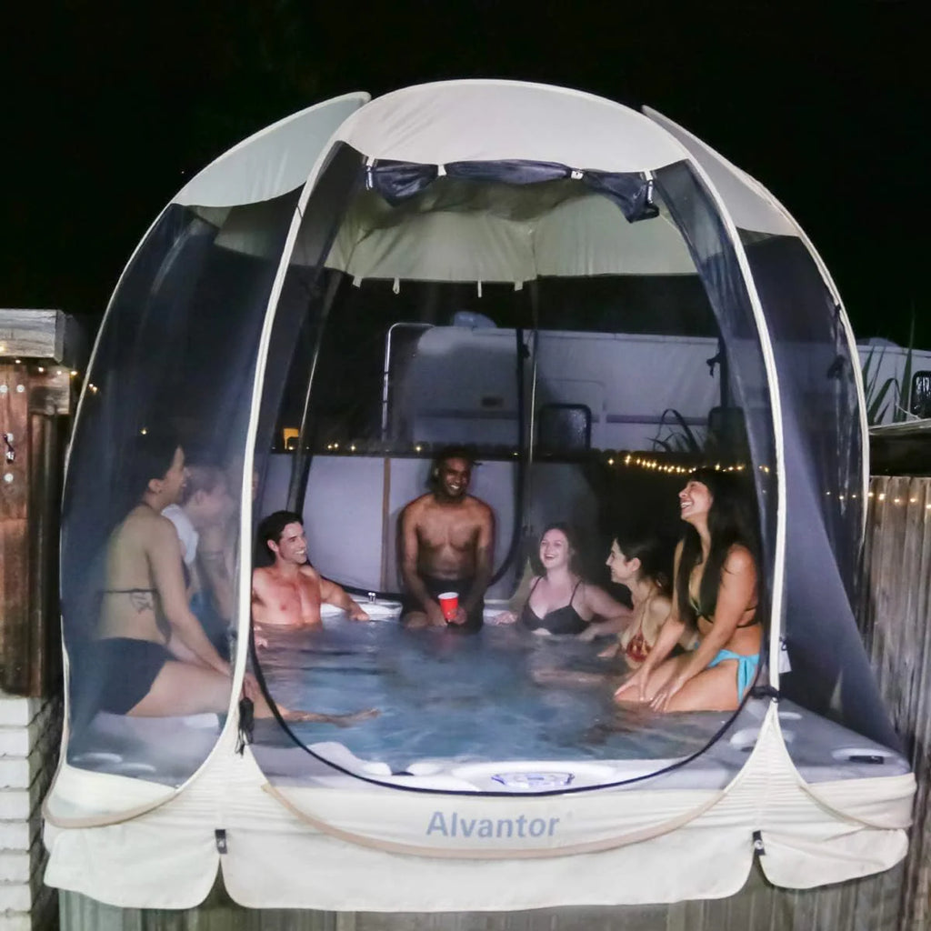 Alvantor Screen House Camping Tent 12'x12' Beige - 9020#E8