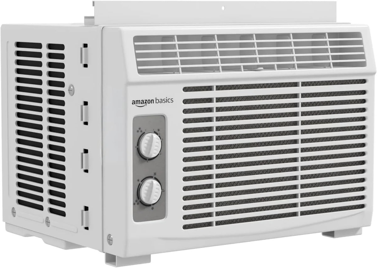 Amazon Basics 5000-BTU Window Air Conditioner, White