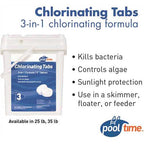 Pool Time Chlorinating Tablets 35 lbs - 21827PTM