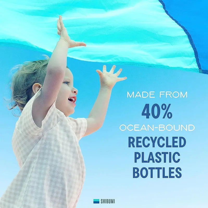 Beach Awning UV-Resistant Shade Solution, 4 lbs, Recycled Plastic