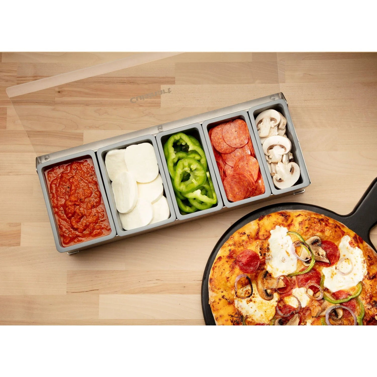 Cuisinart Condiment And Topping Station With 3 Container Sizes - CPS-617