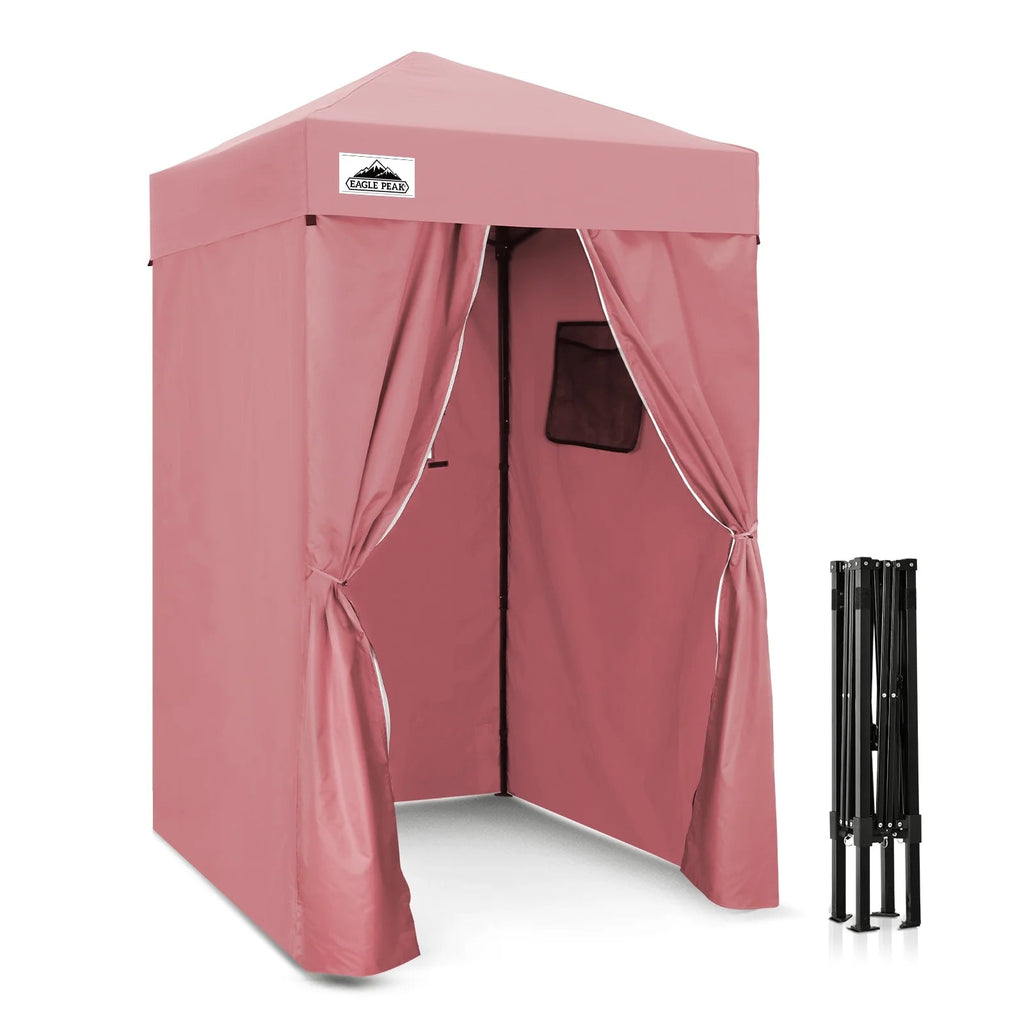 EAGLE PEAK Ultra Compact 4 ft x 4 ft Pop-Up Changing Room Canopy - Flex