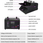TC-Home 3 In 1 Stage Fog Bubble Machine 3000W 1L 18 RGB LEDs