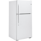 GE Top Freezer Refrigerator 32.75 W x 34.5 D x 66.375 H