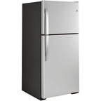 GE Top Freezer Refrigerator 32.75 W x 34.5 D x 66.375 H