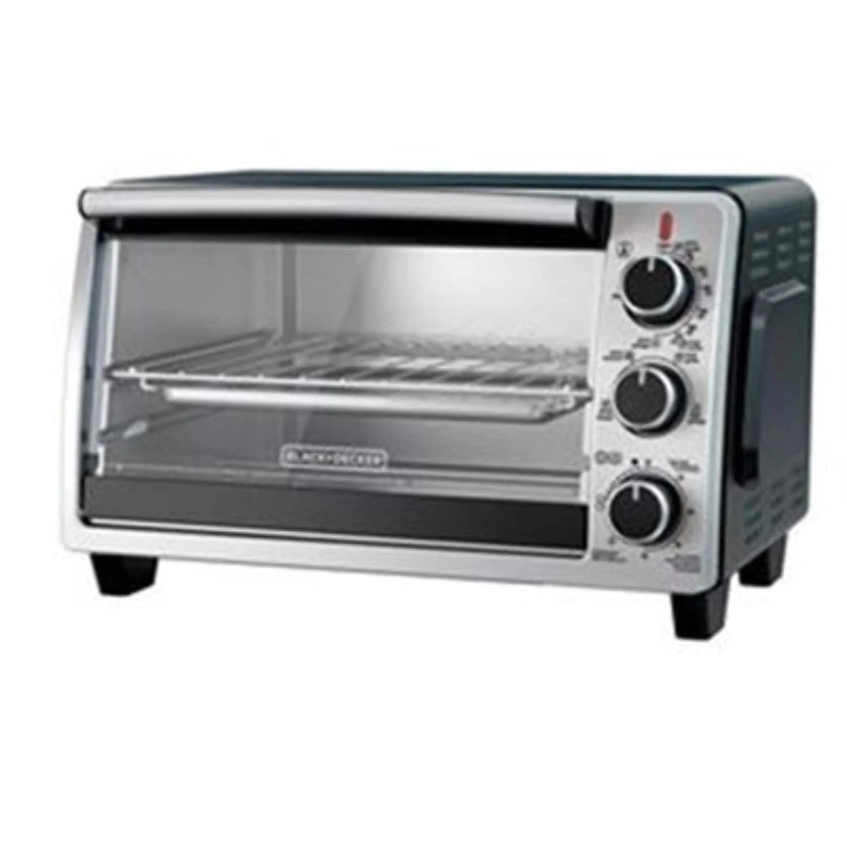 BLACK+DECKER 6-Slice Toaster Oven, Black - TO1950SBD