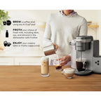 Keurig K-Cafe Single Serve K-Cup Coffee, Latte And Cappuccino Maker - Dark Charcoal
