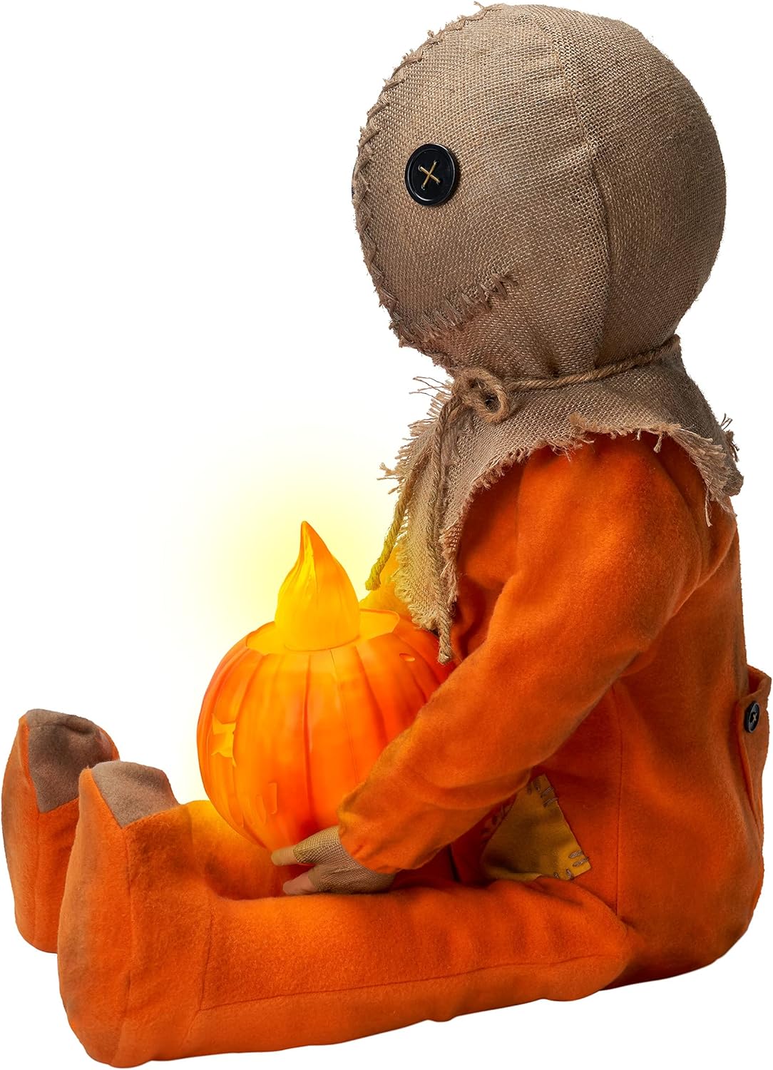 Spirit Halloween Trick 'r Treat Light-Up Sitting Sam Doll - B099GDYVQ1