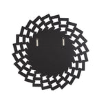 Round Spiral Sunburst Decorative Wall Mirror