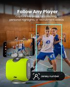 XbotGo AI 4K Sports Camera, Lava Graphite - Chameleon