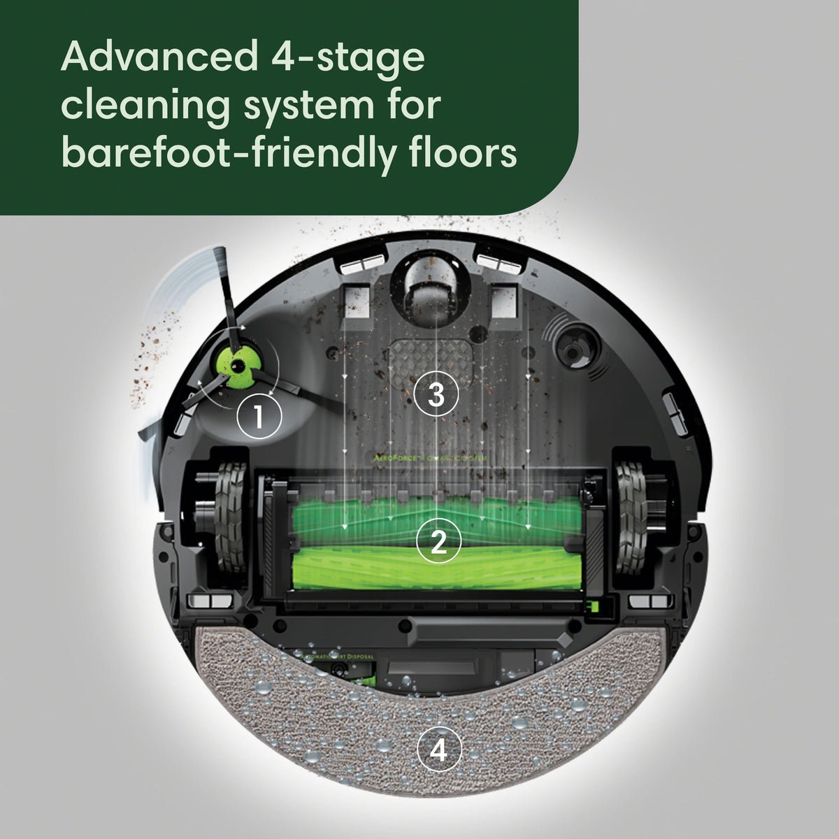 iRobot Roomba Combo 10 Max Robot Vacuum And Mop With AutoWash Dock