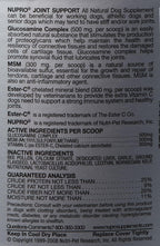 Nupro Joint Support For Dogs - 20 lbs