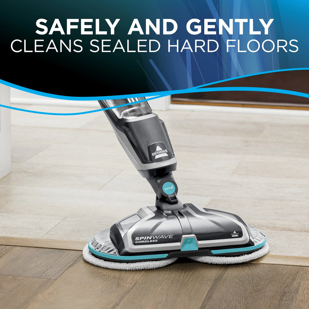 BISSELL SpinWave Cordless Powered Hard Floor Spin Mop And Cleaner - 2315A