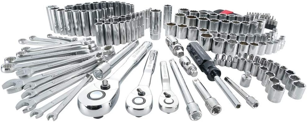 CRAFTSMAN Mechanics Tool Set, 1/4 and 3/8 Inch Drive, 189 Piece - CMMT12134