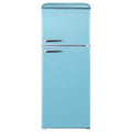 Galanz Top Mount Refrigerator 10.0 Cu Ft Blue 23.74 x 27.48 x 61.81 in - GLR10TBEEFR