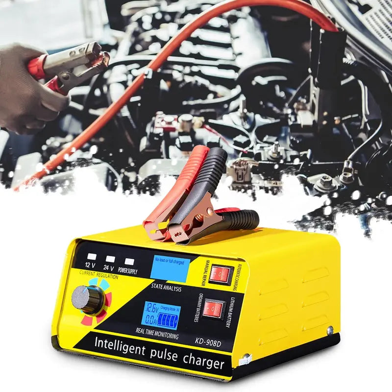 XWQ Car Battery Charger 12V/24V 260W 20A/10A - XWQ